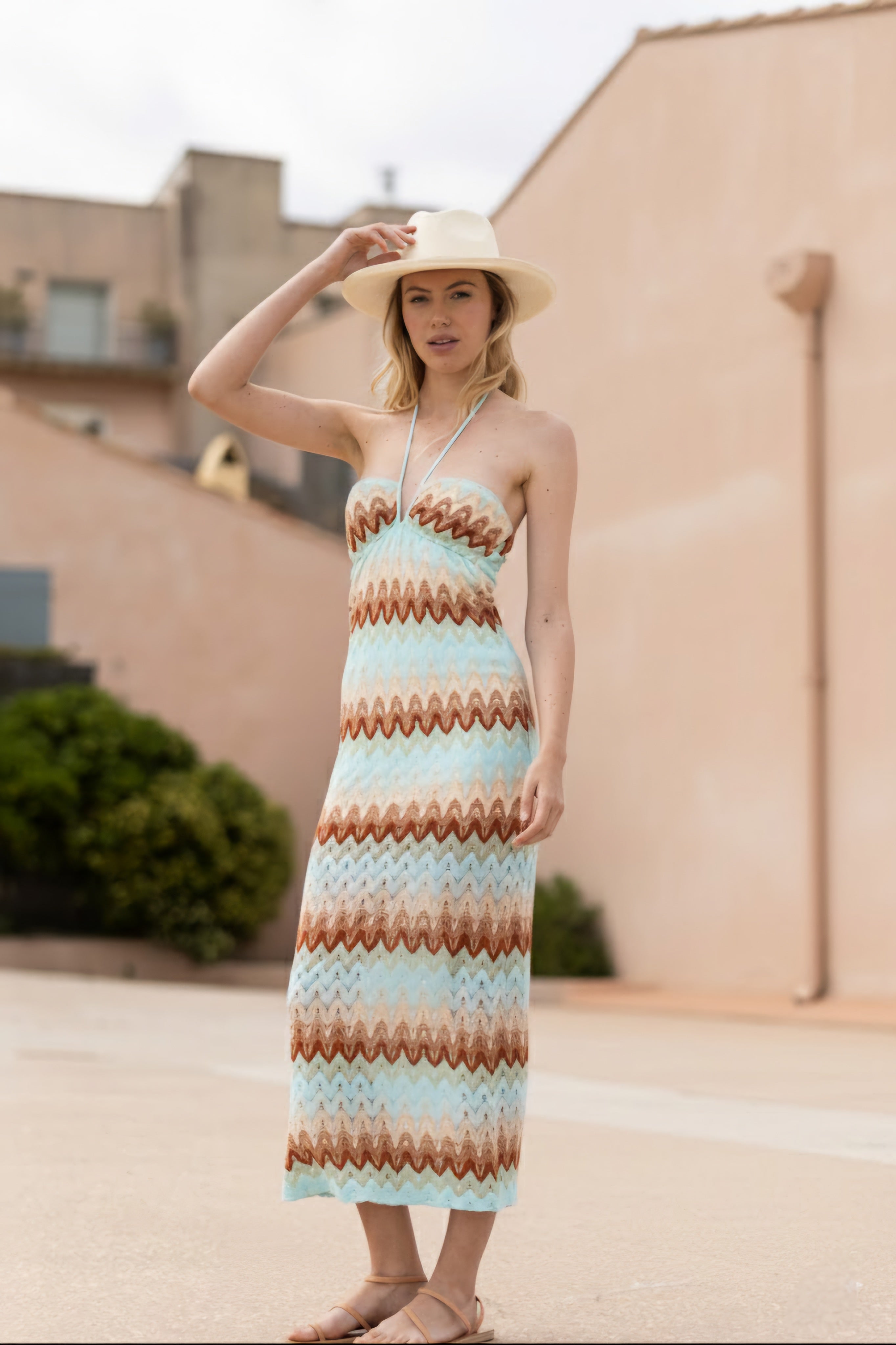 Eddy Knit Dress Indian Indian / M
