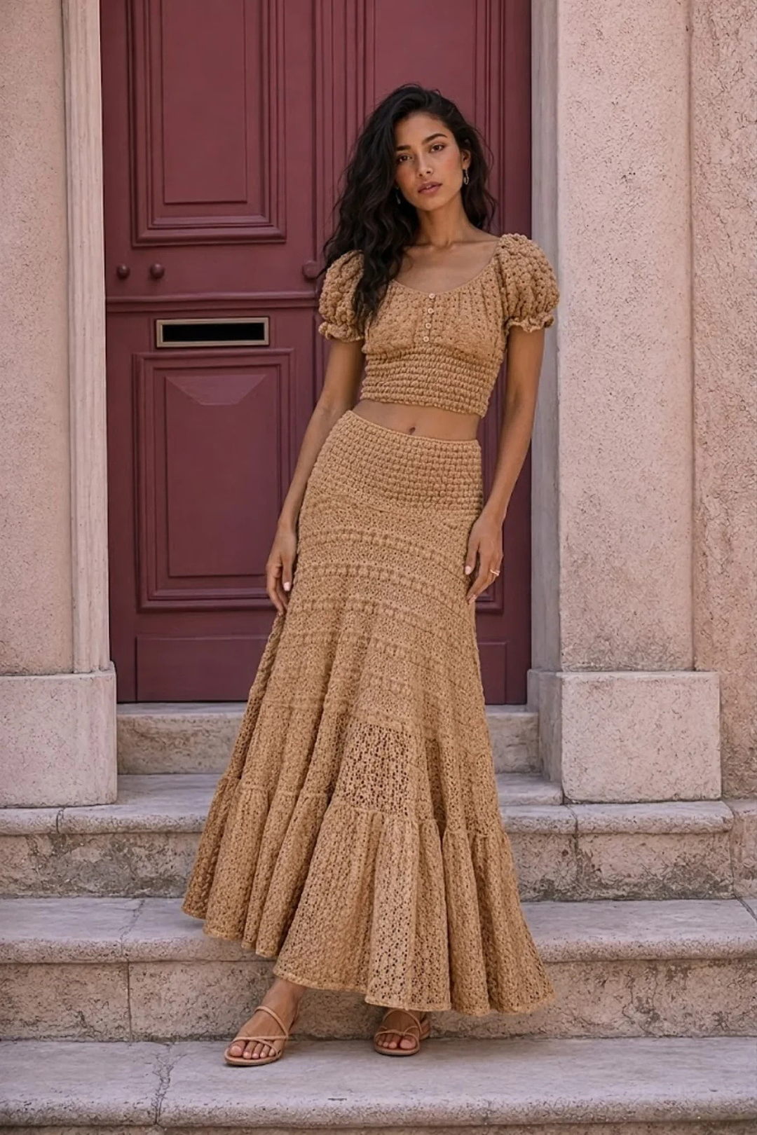 Zelda Knit Skirt / Dress Camel – Sunday St Tropez