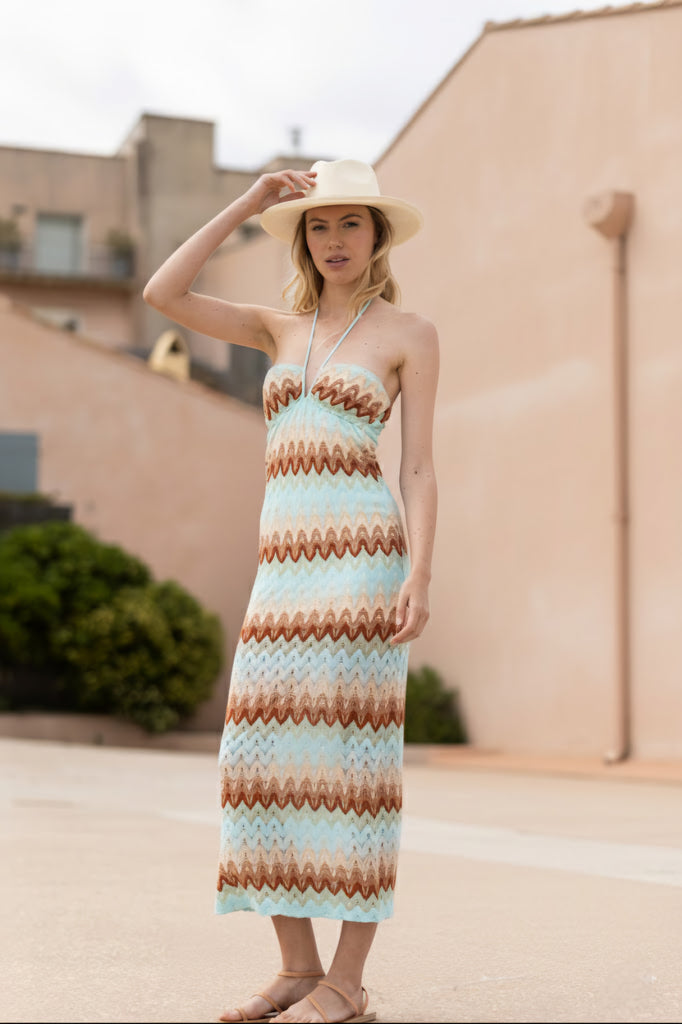 Eddy Knit Dress Indian Indian / M