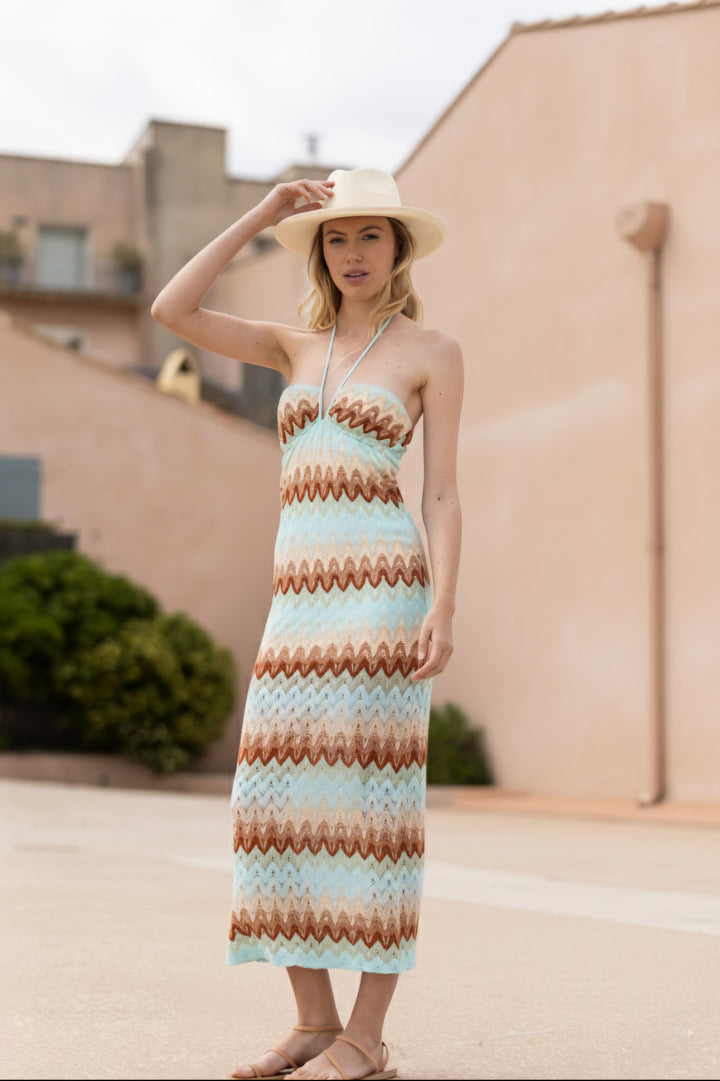 Eddy Knit Dress Indian Indian / M