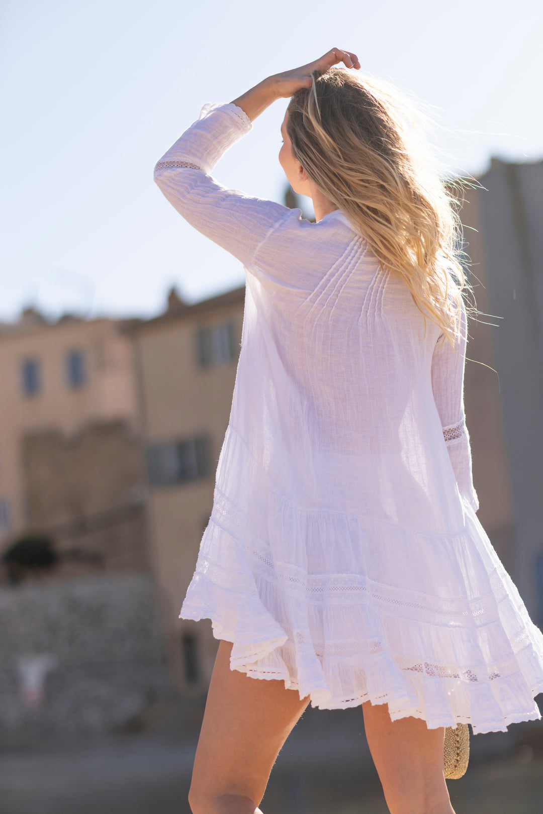 Bella Ciao Linen Dress – Sunday St Tropez