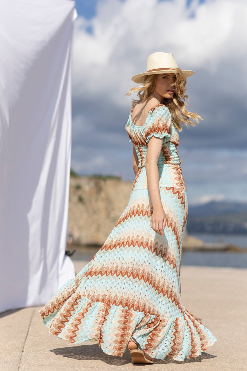Zelda Knit Skirt Indian