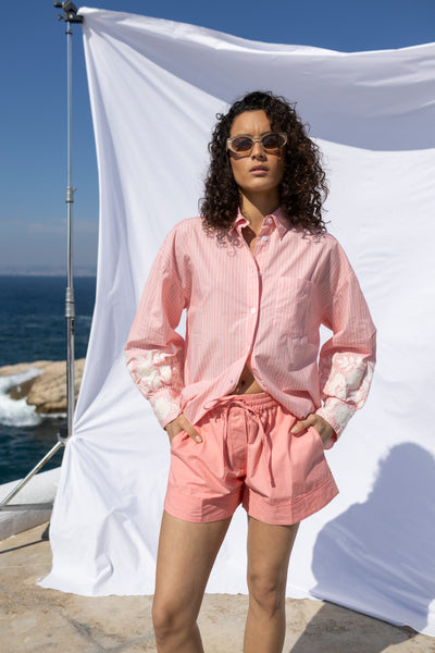 Chili Striped Shirt Rosa