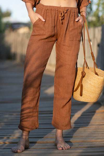 Pantalon Commando Lin Camel