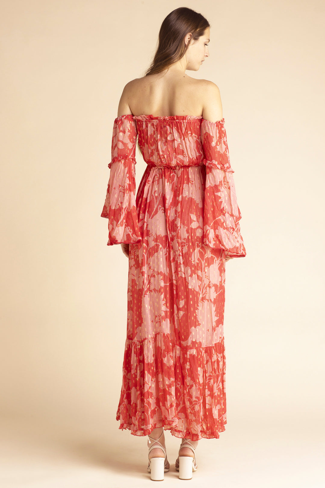 Evana Flower Dress Red – Sunday St Tropez