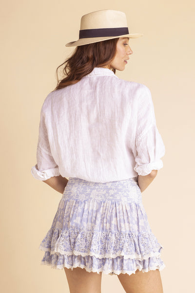 Natalia Modal Skirt Light Blue