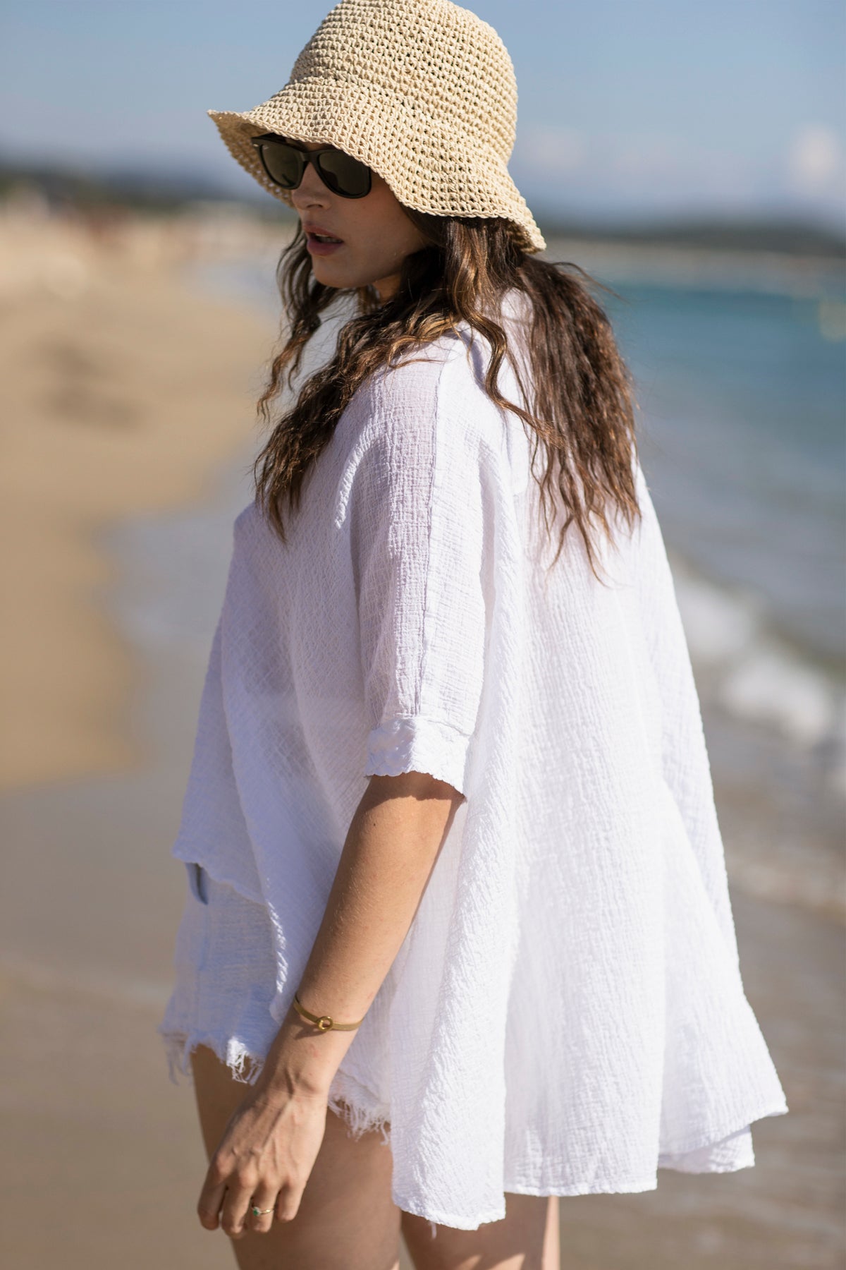 Chemise Julia Coton Blanche