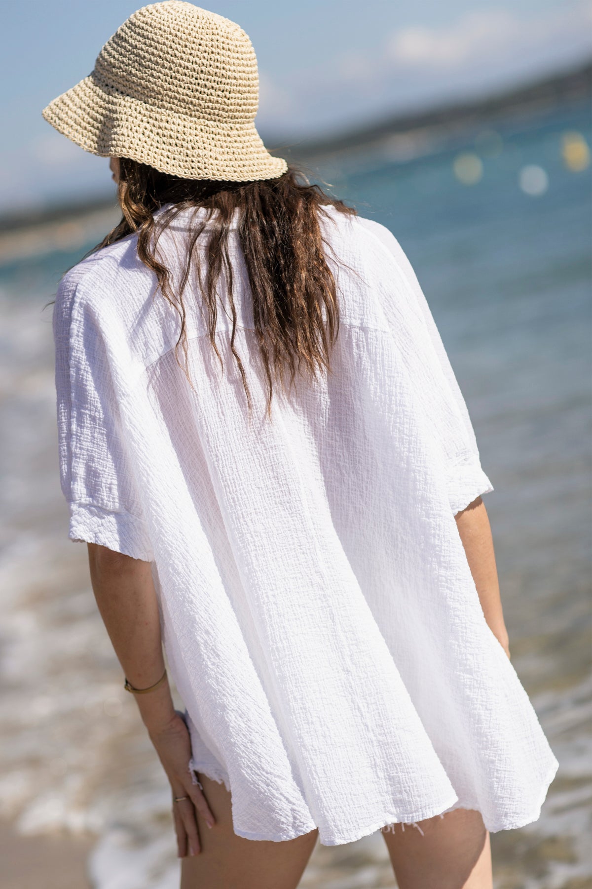 Chemise Julia Coton Blanche