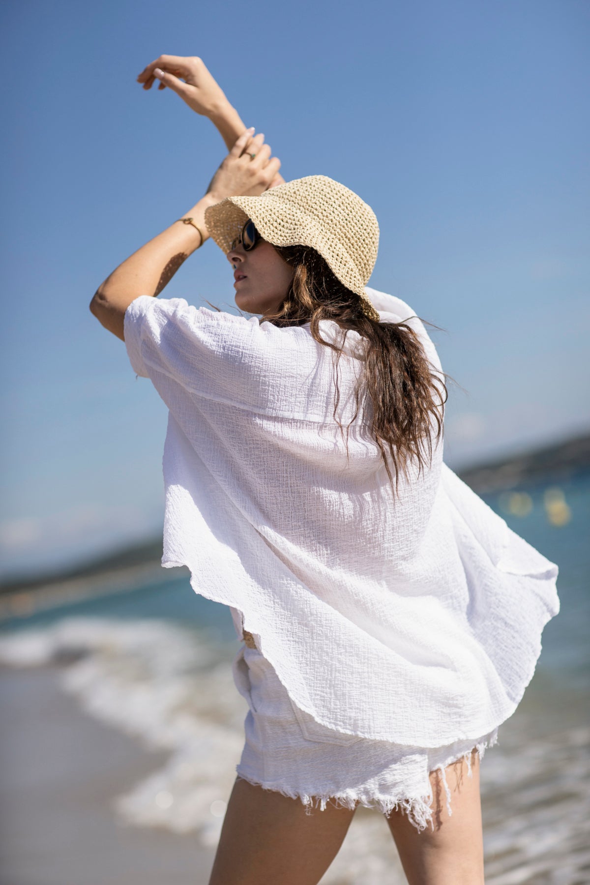 Chemise Julia Coton Blanche