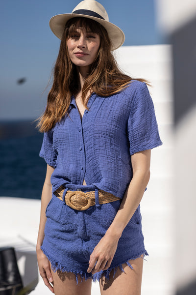 Jeff Linen Shirt Persian