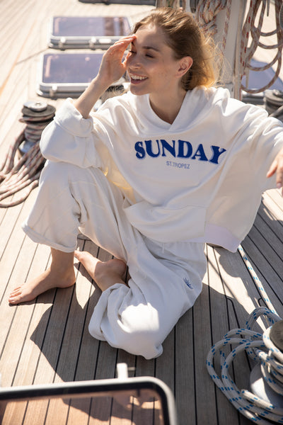 Manama Hoodie White