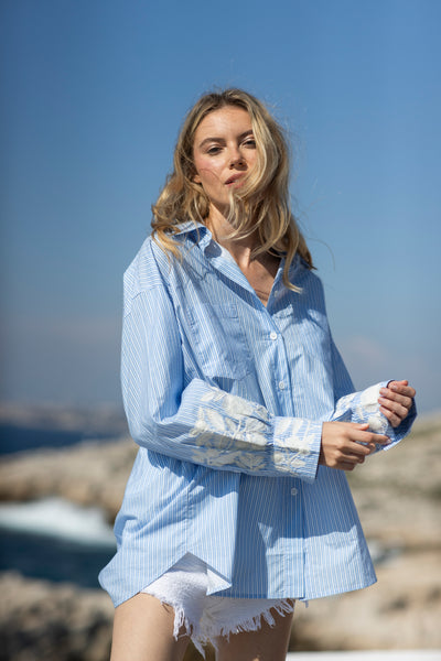 Chili Striped Shirt Cielo
