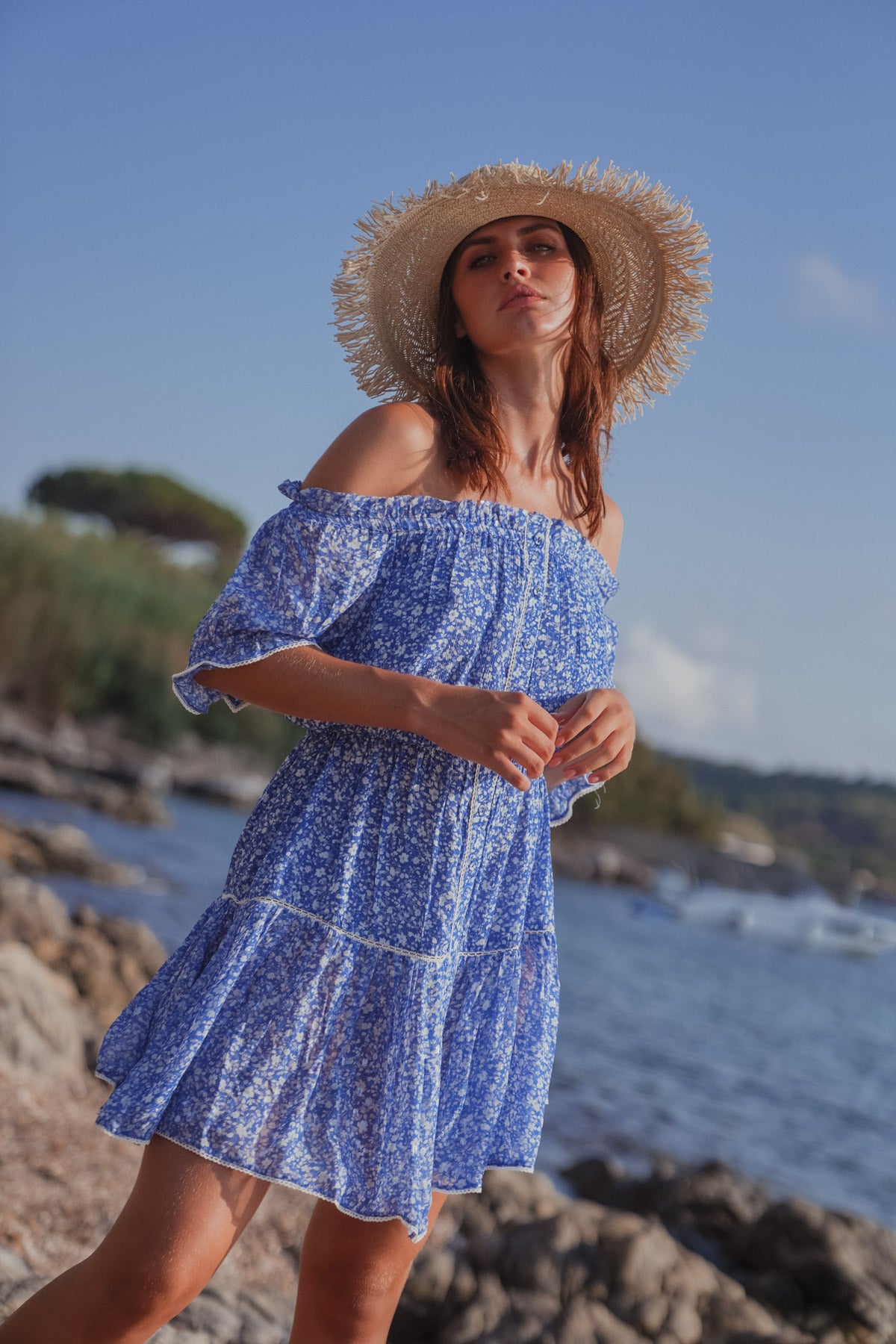 Malibu Dress Indigo