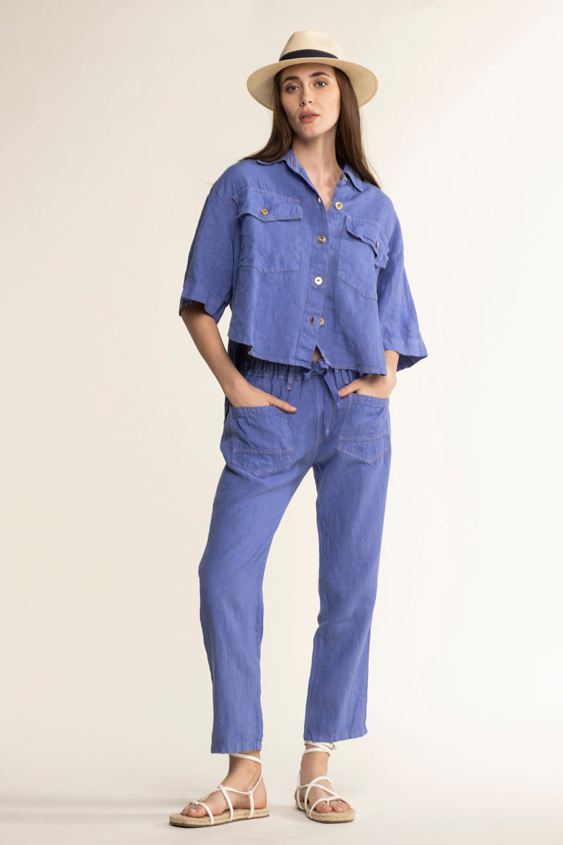 Commando Linen Jeans Persian