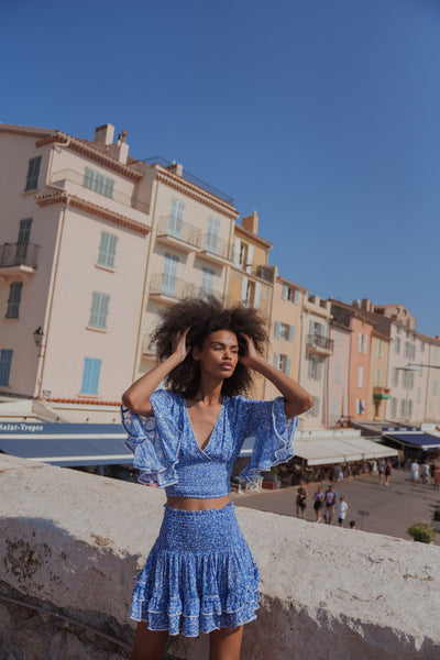 Arya Top Indigo