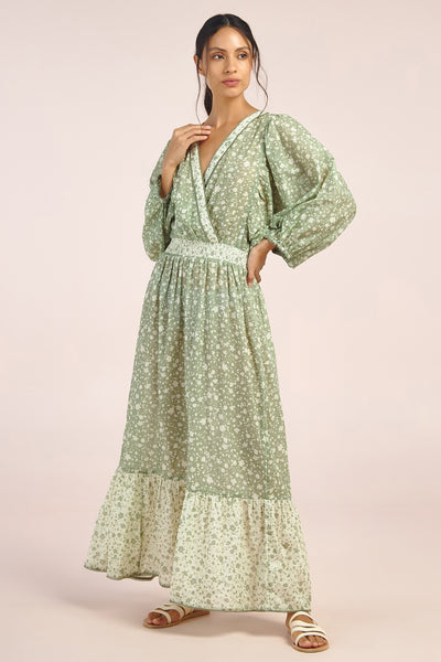 Maria Spring Dress Kaki