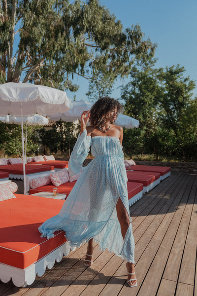 Evana Dress Azur
