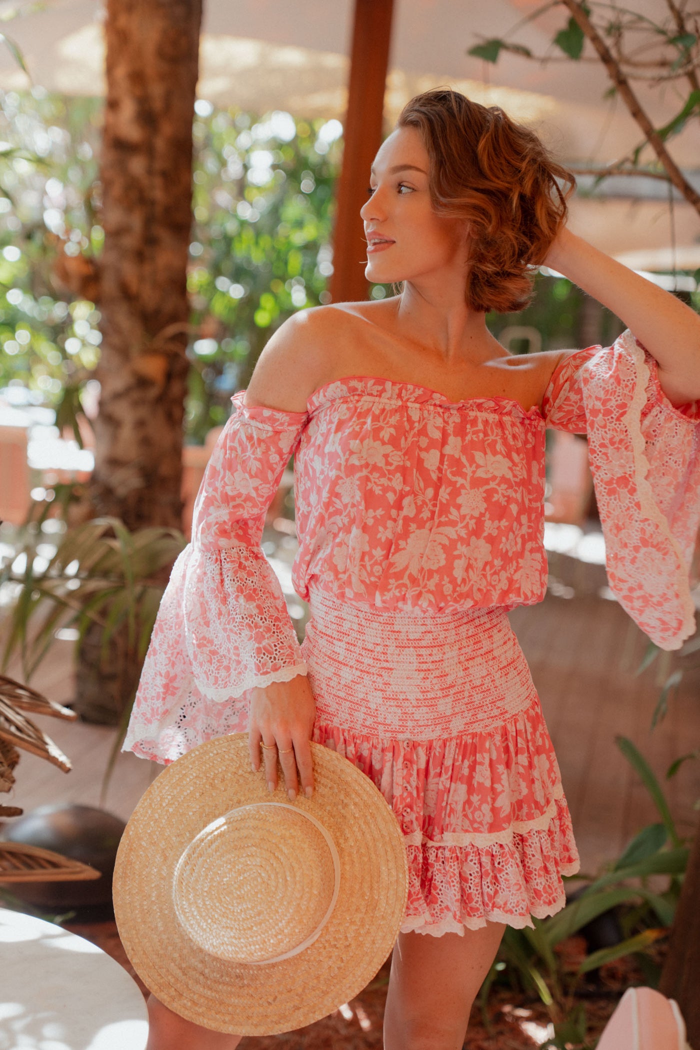 Robe Cecilia en Modal Rose