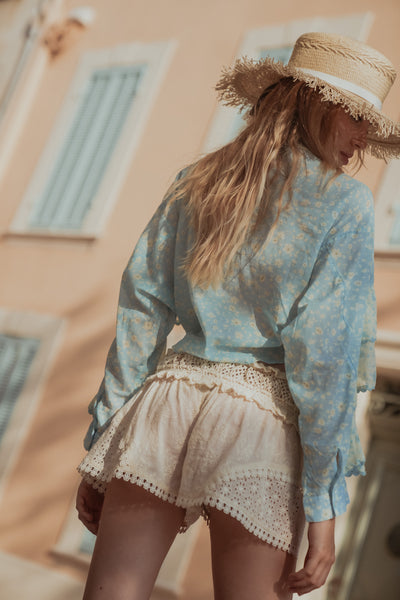 Margaux Spring Top Azur