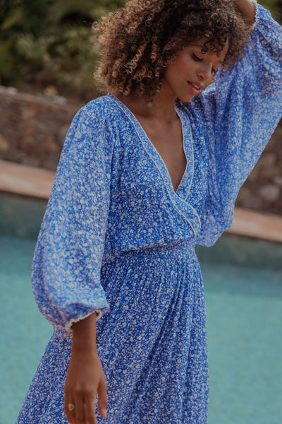 Maria Dress Indigo