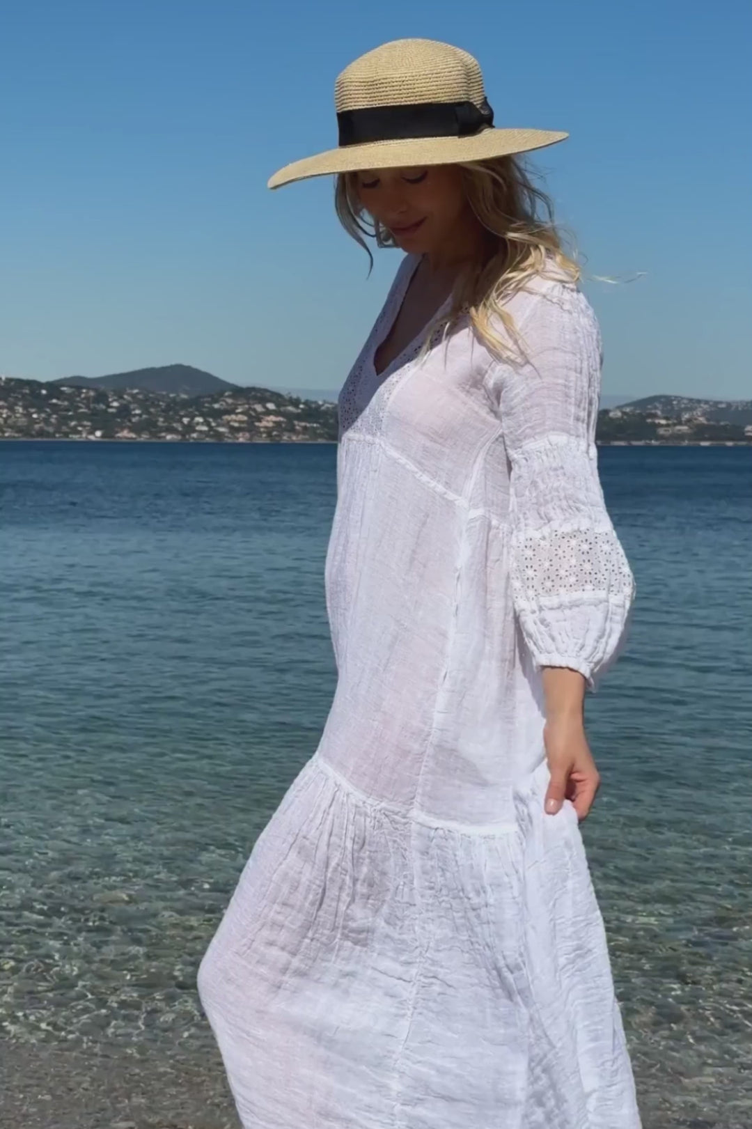 say saint tropez beach dress product info and reviews SAINT TROPEZ DRESS Black / ONE SIZE