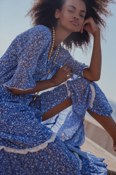 Rumba Dress Indigo