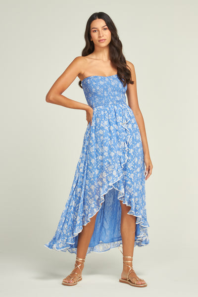 Marley Flower Dress Blue