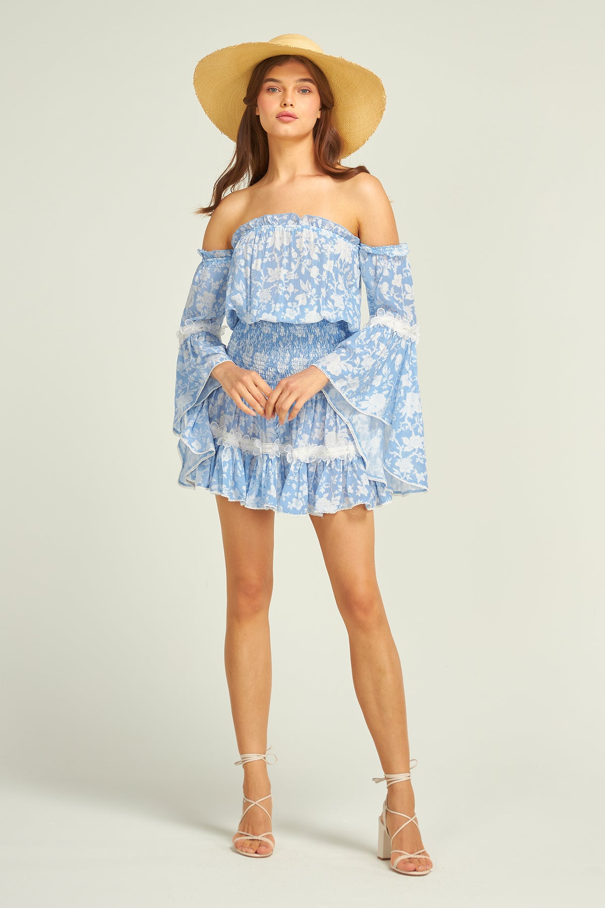 Robe Cecilia Modal Bleue