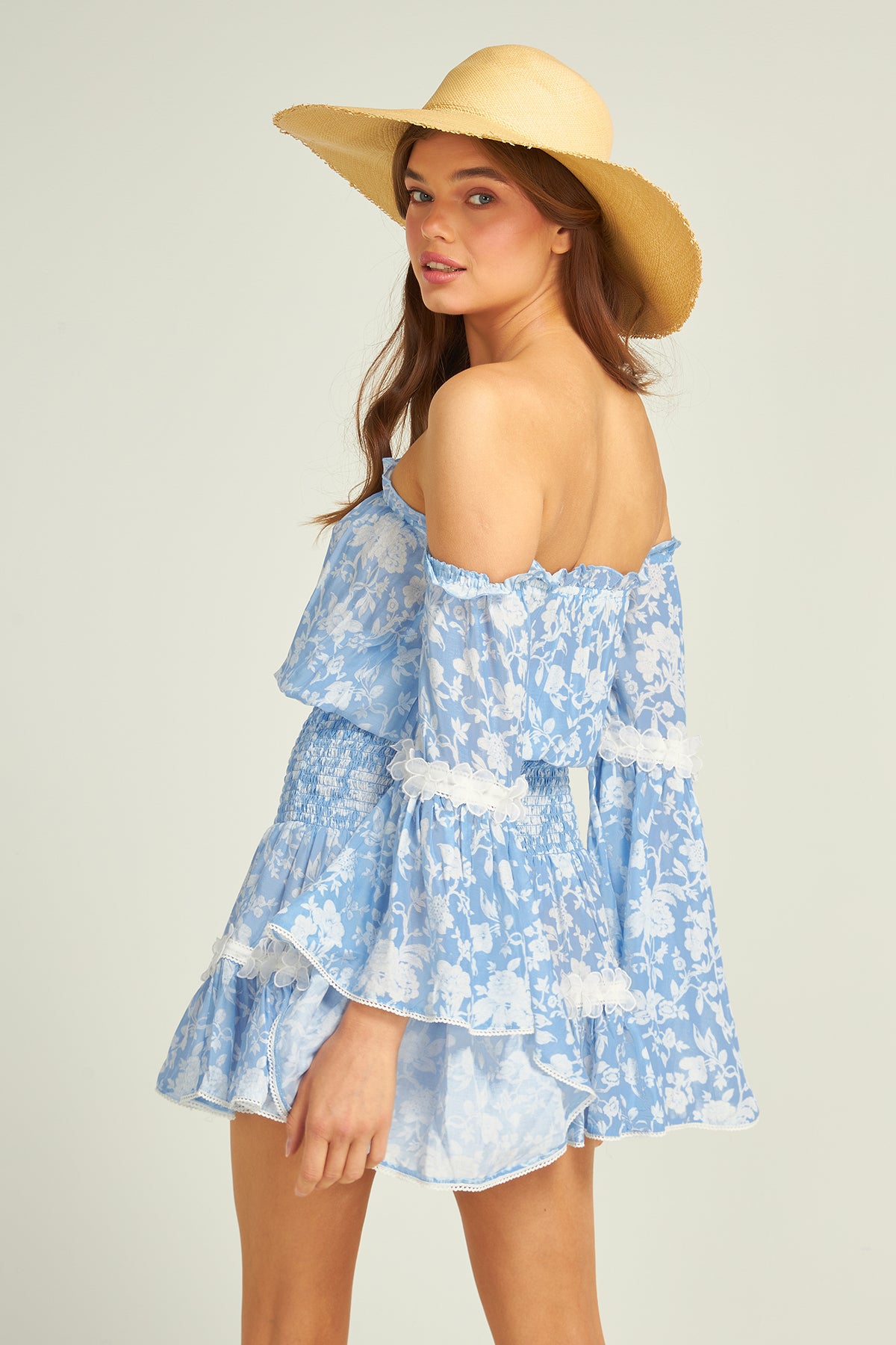 Robe Cecilia Modal Bleue