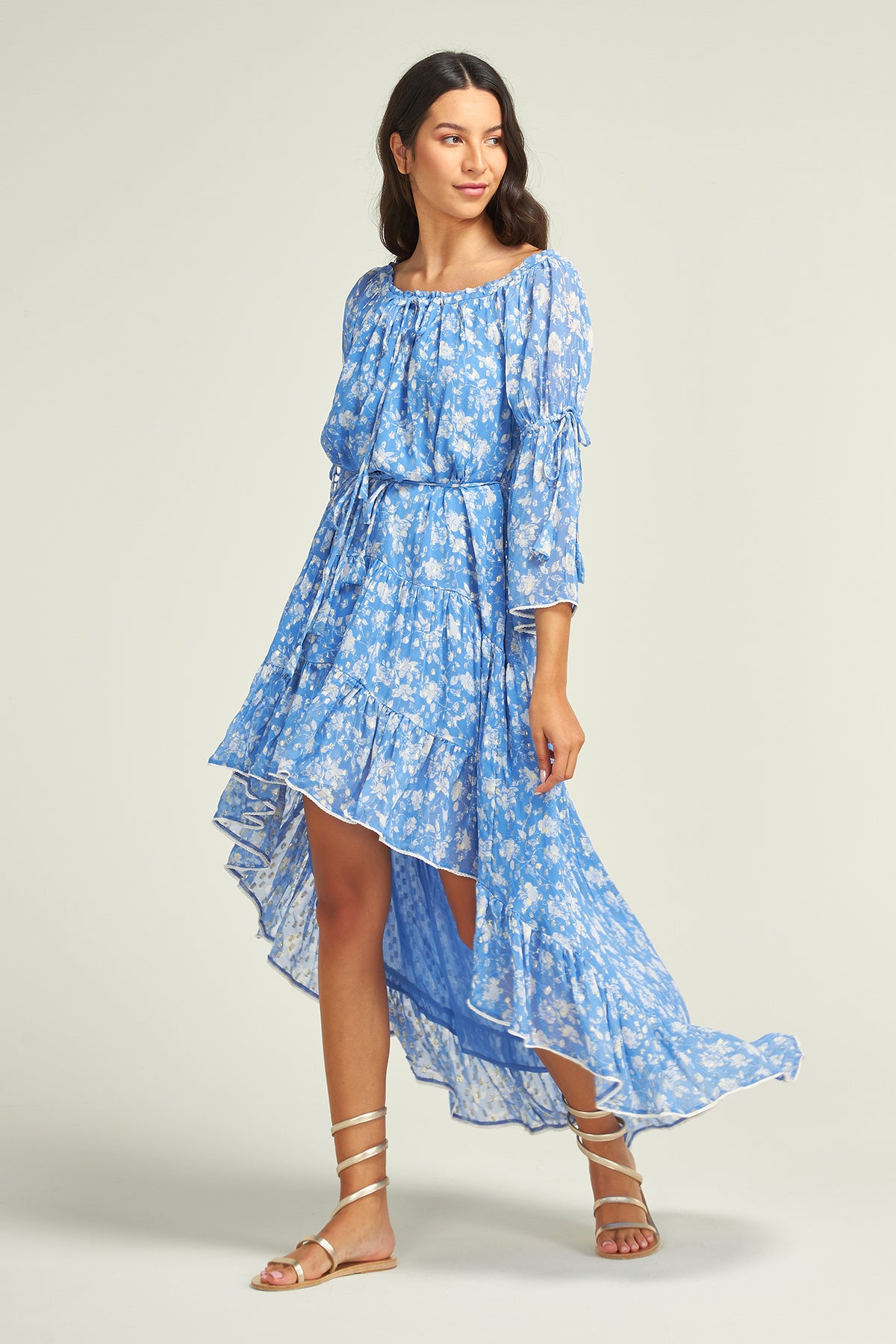 Antilla Flower Dress Blue