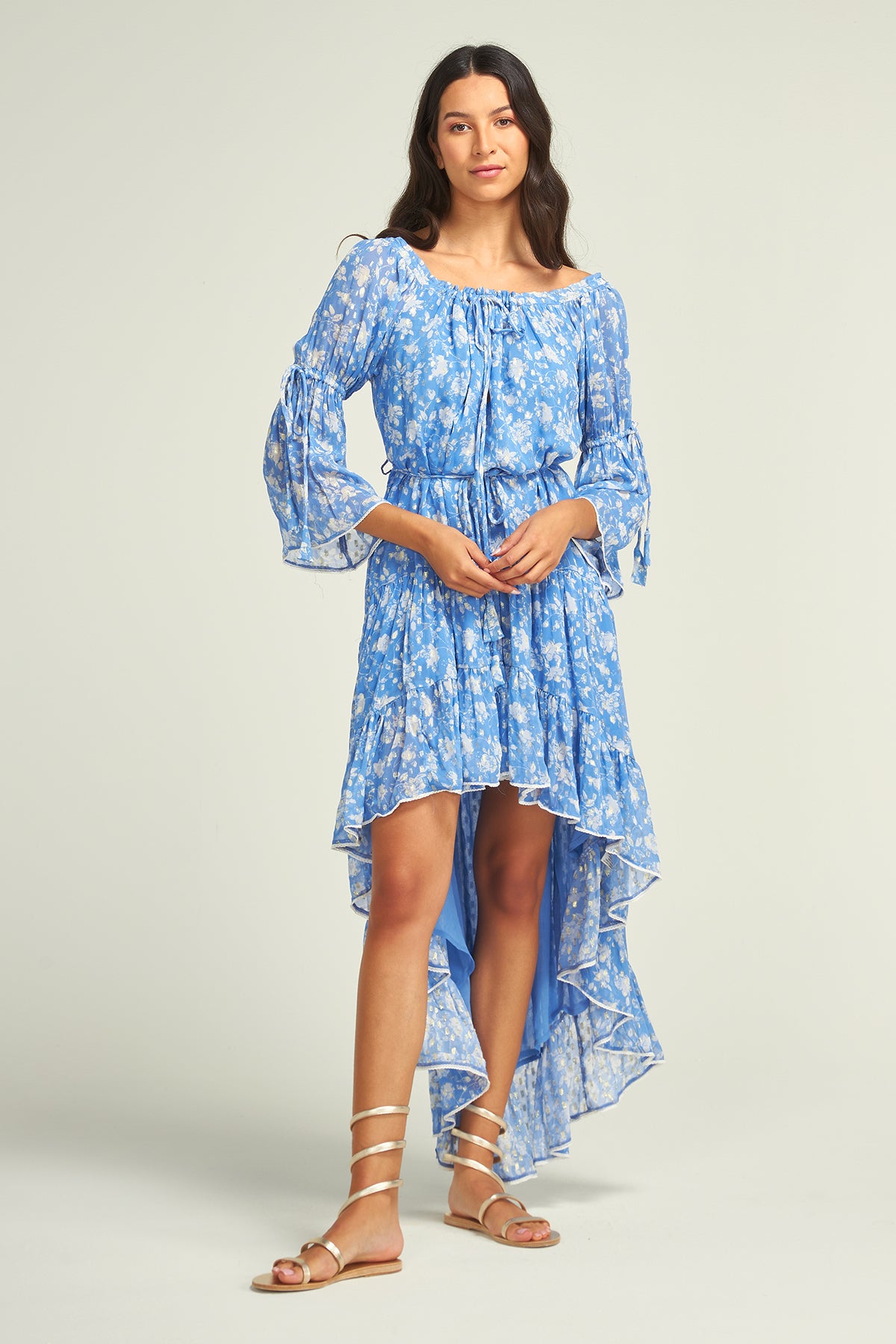 Antilla Flower Dress Blue