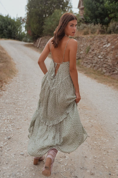 Robe Olivia Kaki
