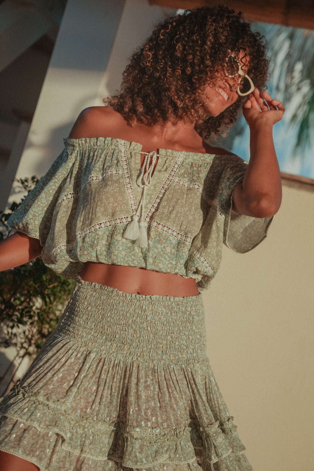 Top Arianna Kaki