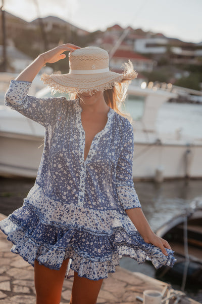 Bella Ciao Spring Dress Indigo
