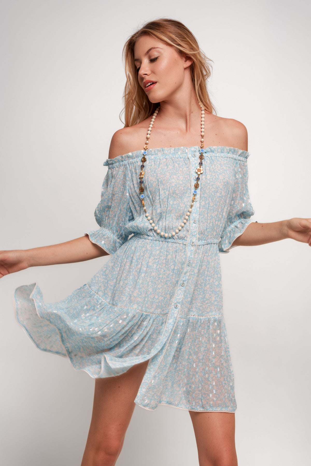 Malibu Dress Azur