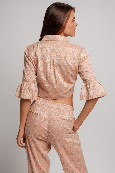 Pantalon Goa Jacquard Tan