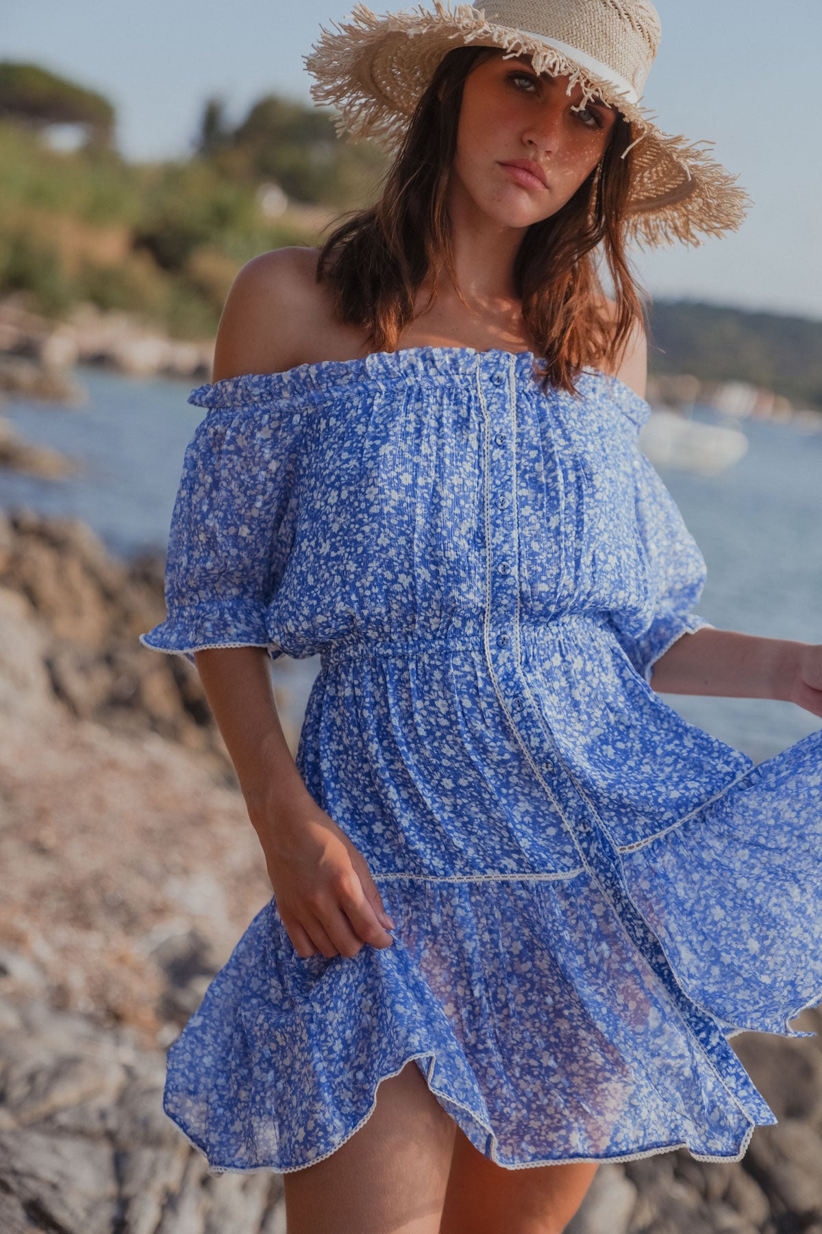Malibu Dress Indigo