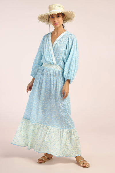 Maria Spring Dress Azur