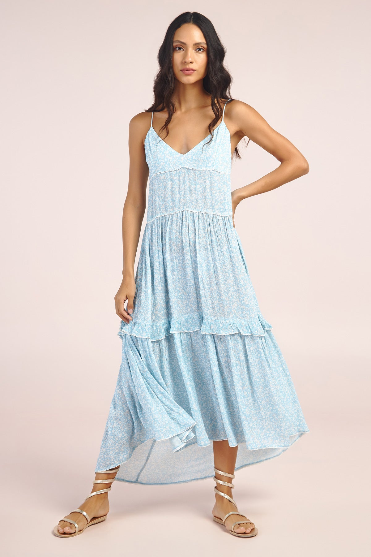 Robe Olivia Azur