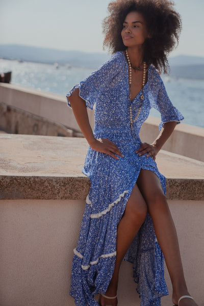 Rumba Dress Indigo